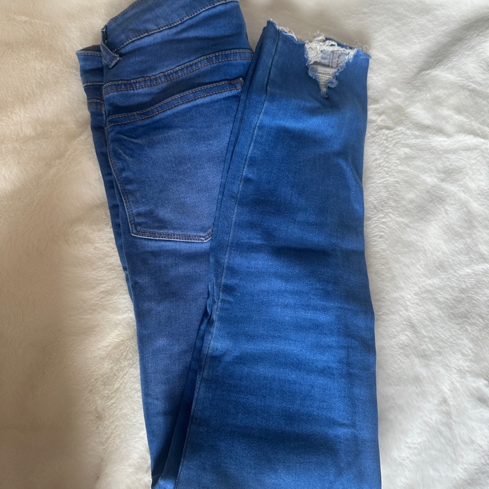 Denim&Co Skinny Jeans distressed